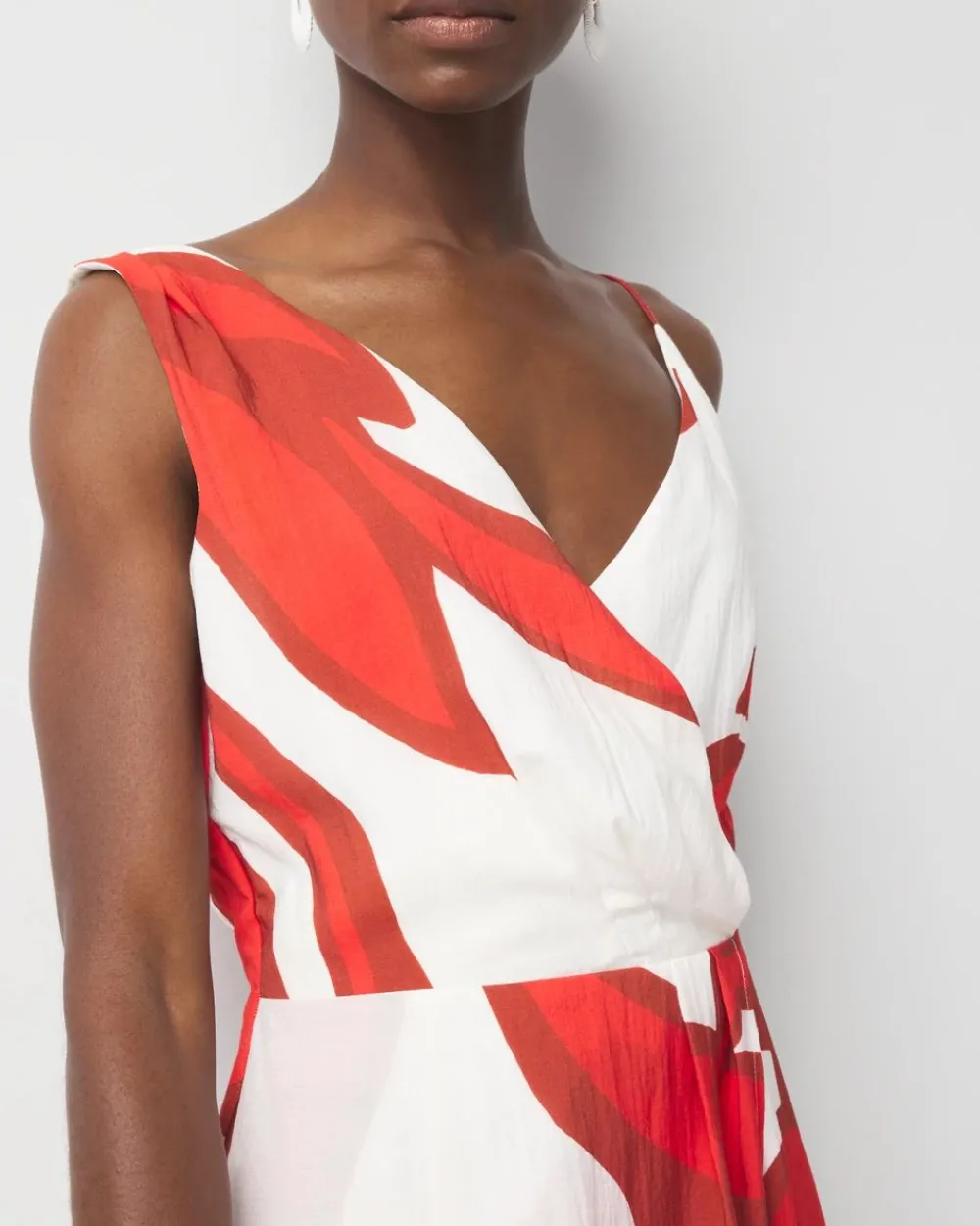 Asymmetric Floral Maxi Dress*White House Black Market Discount