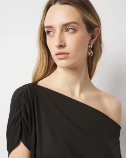 Asymmetric Ruched Top*White House Black Market Online