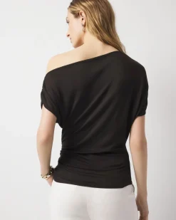 Asymmetric Ruched Top*White House Black Market Online
