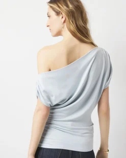 Asymmetric Ruched Top*White House Black Market Online
