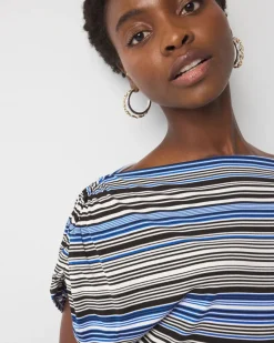 Asymmetric Ruched Top*White House Black Market Discount