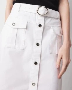 Belted Cargo Mini Skirt*White House Black Market Sale