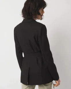 Belted Safari Jacket*White House Black Market Fashion