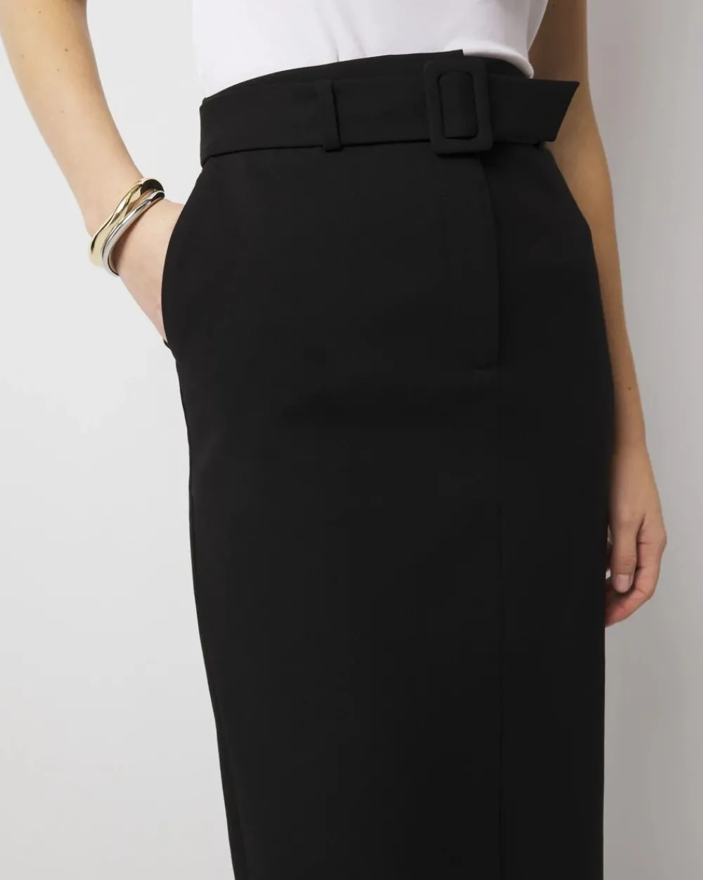 Belted Trouser Skirt*White House Black Market Sale