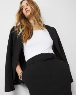 Belted Trouser Skirt*White House Black Market Sale