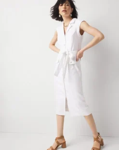 Belted Utility Midi Dress*White House Black Market Best