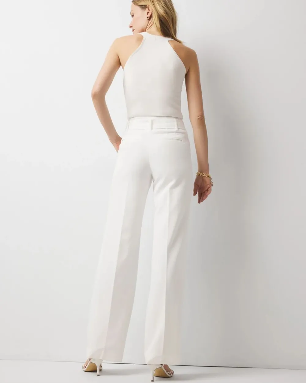 Belted Utility Wide Leg Pant*White House Black Market Fashion
