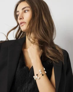 Black + White Multiple Strand Bracelet*White House Black Market Clearance