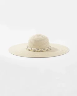Braided Raffia Floppy Hat*White House Black Market Discount
