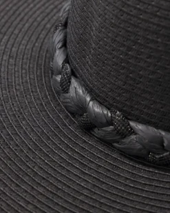 Braided Raffia Floppy Hat*White House Black Market Outlet