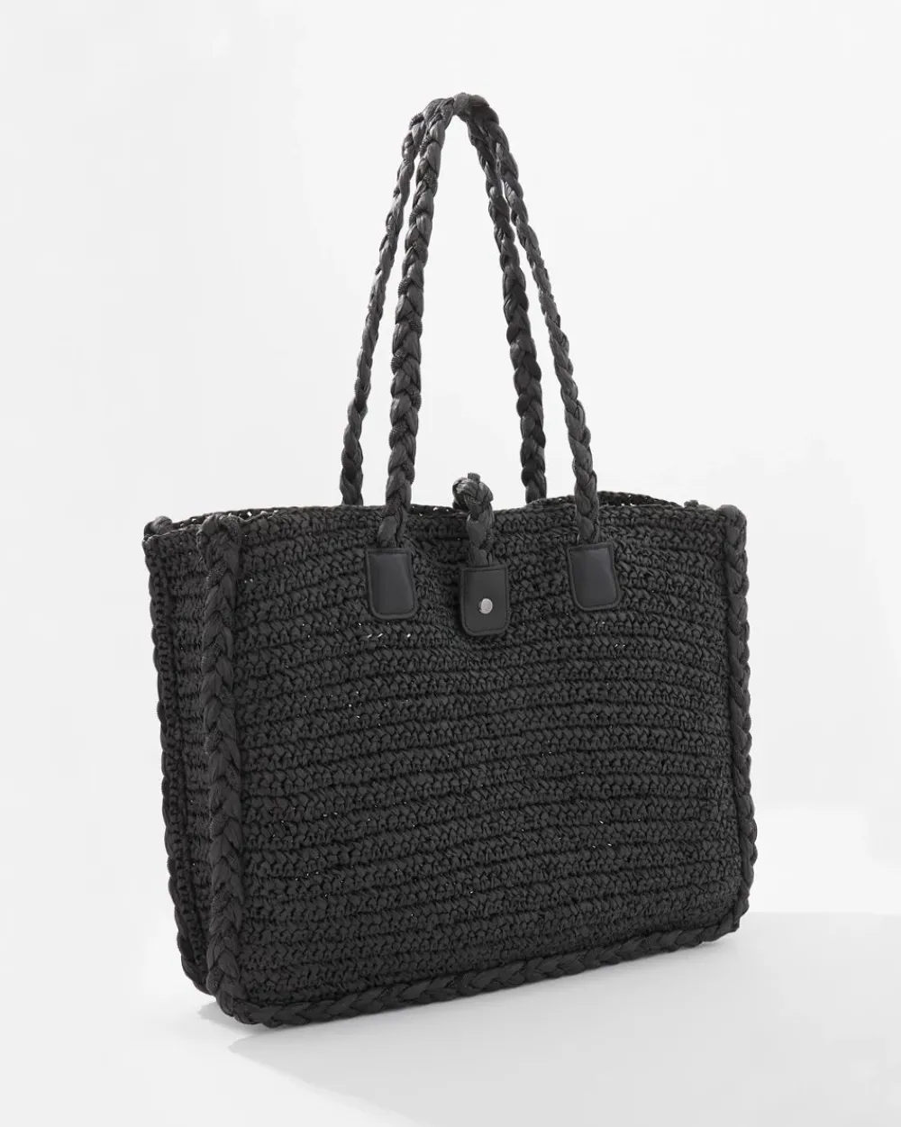 Braided Raffia Tote*White House Black Market Clearance