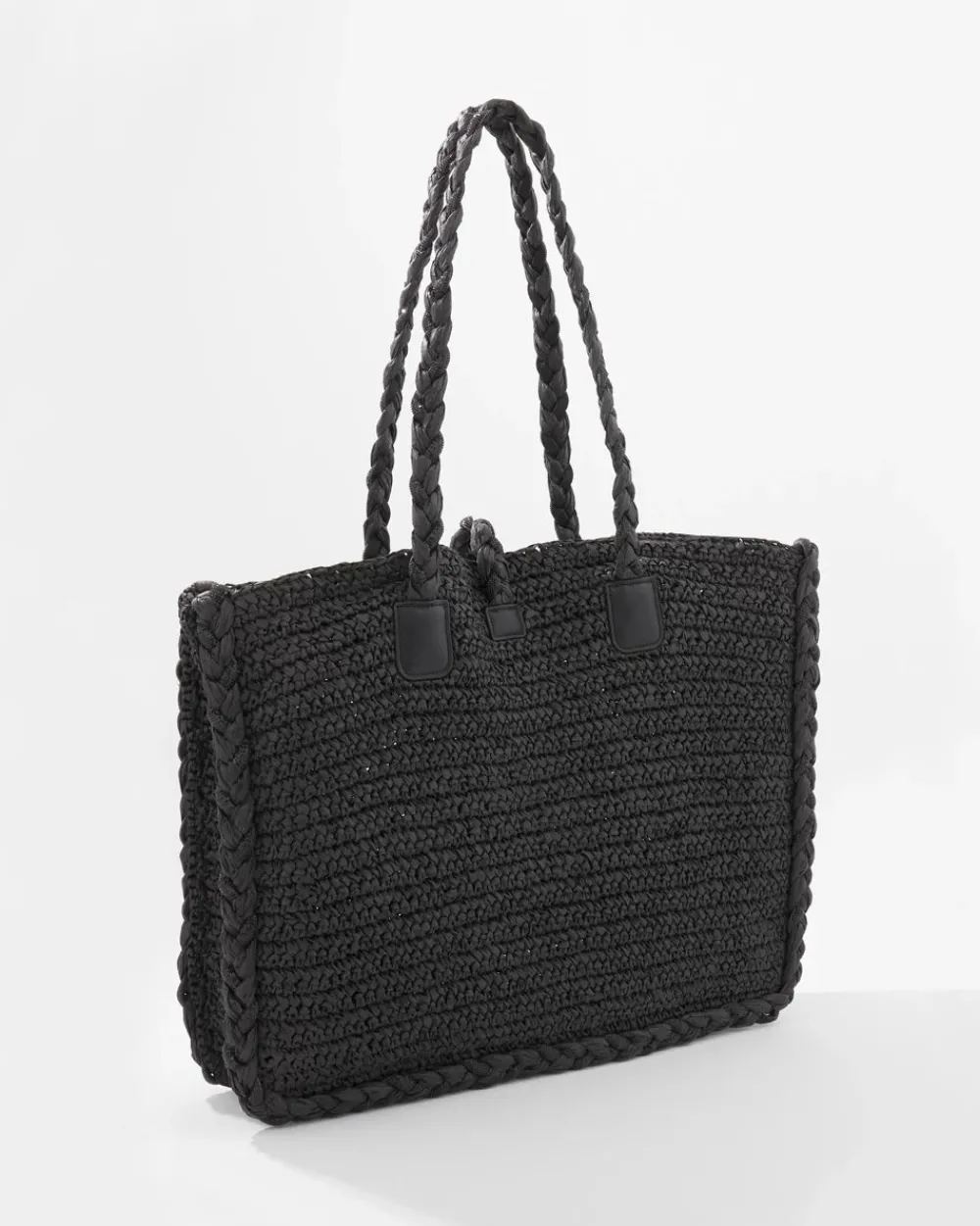 Braided Raffia Tote*White House Black Market Clearance