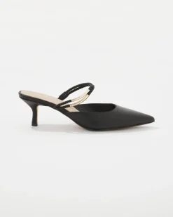 Braided Strap & Gold Kitten Heels*White House Black Market Best