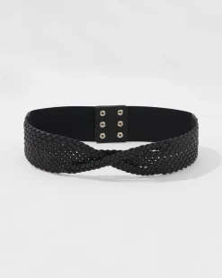 Braided Twist Stretch Belt*White House Black Market Outlet
