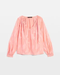Burnout Blouse*White House Black Market Discount