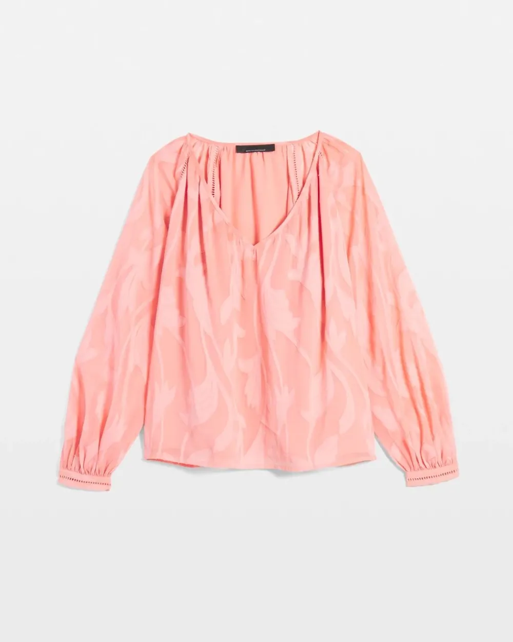 Burnout Blouse*White House Black Market Discount