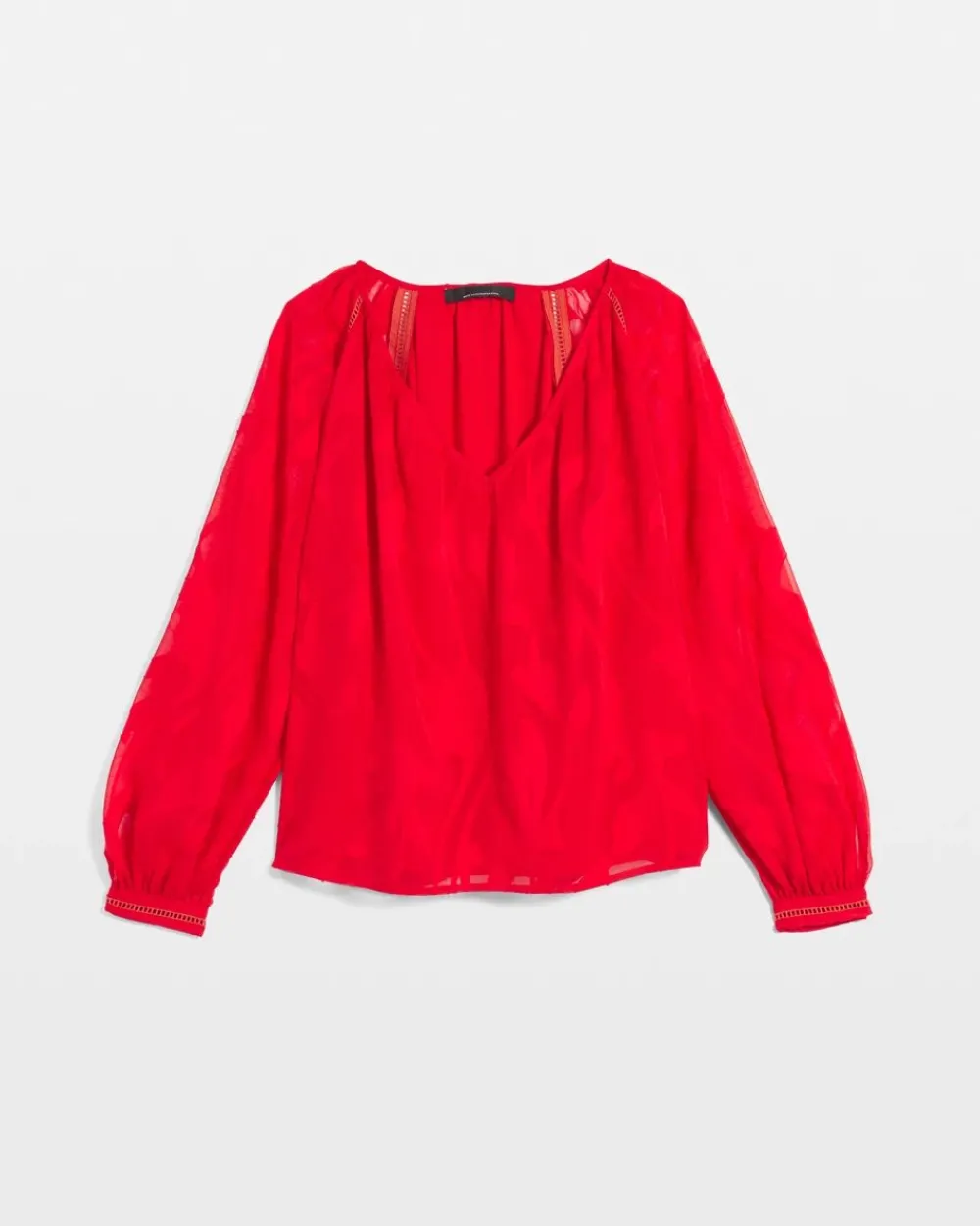 Burnout Blouse*White House Black Market Outlet