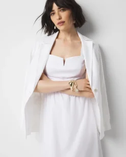 Bustier Midi Dress*White House Black Market Fashion