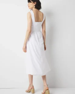 Bustier Midi Dress*White House Black Market Fashion