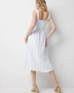 Bustier Midi Dress*White House Black Market New