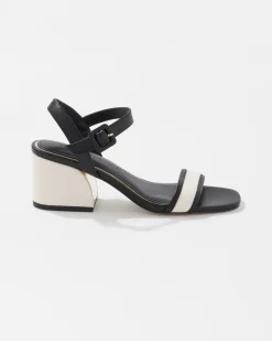Canvas Block Heel Sandal*White House Black Market Best