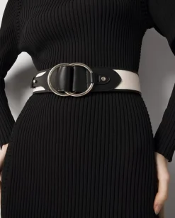 Canvas Ring Waist Belt*White House Black Market Discount