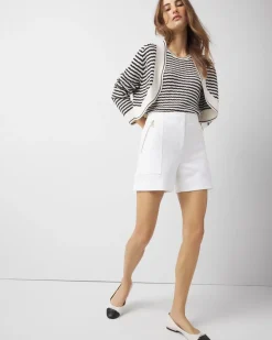 Comfort Stretch Tailored Short*White House Black Market Sale