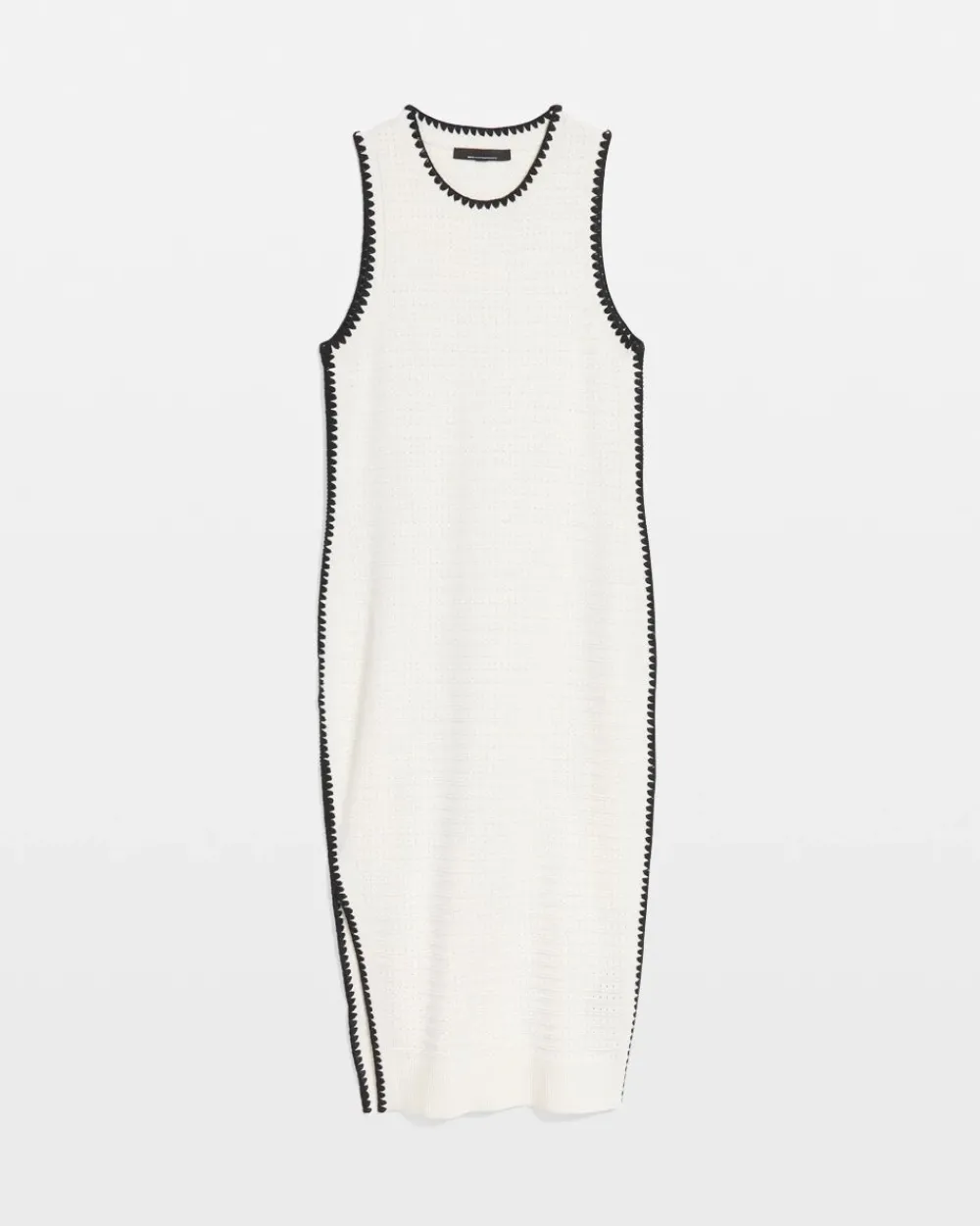 Contrast Trim Sweater Dress*White House Black Market Hot