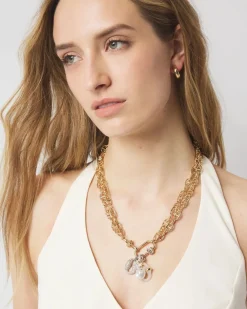 Convertible Mariner Links Charm Necklace*White House Black Market Discount