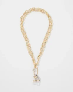 Convertible Mariner Links Charm Necklace*White House Black Market Discount