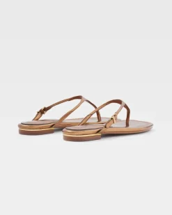 Copper Metallic Heel Sandal*White House Black Market New