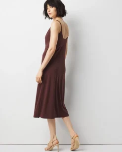 Cowl Neck Slip Dress*White House Black Market Outlet