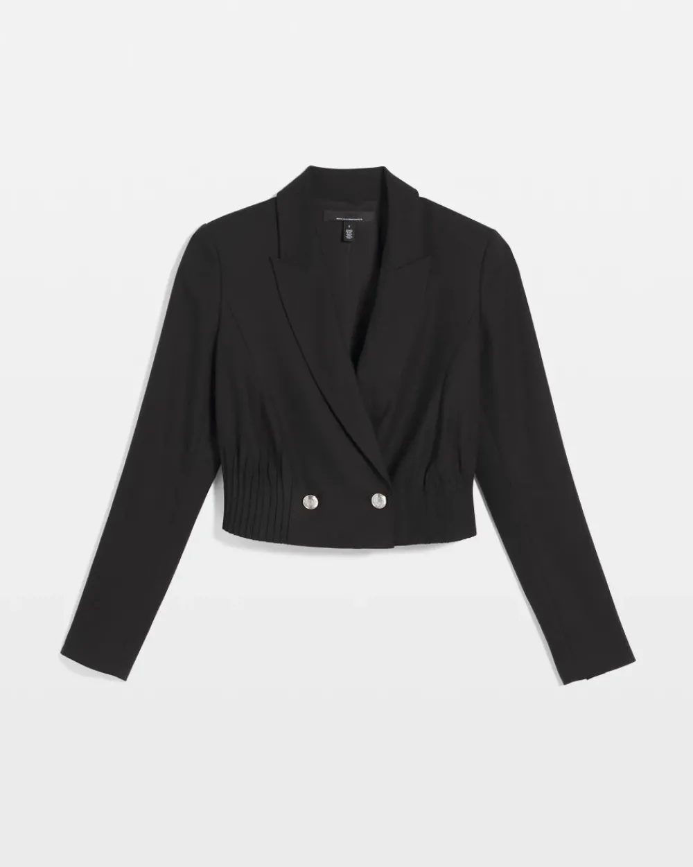 Cropped Double-Breasted Jacket*White House Black Market Fashion
