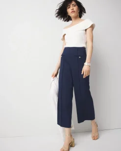 Cropped Wide Leg Pant*White House Black Market Hot