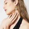 Crystal + Pearl Drop Earrings*White House Black Market Fashion