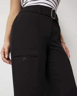 Curvy Belted Utility Wide Leg Pant*White House Black Market Outlet