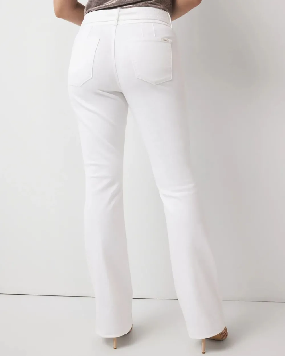 Curvy Extra High-Rise Belted Skinny Flare Jean*White House Black Market Online