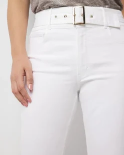 Curvy Extra High-Rise Belted Skinny Flare Jean*White House Black Market Online