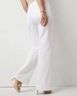 Curvy High-Rise Novelty Chain Trouser Jean*White House Black Market Sale