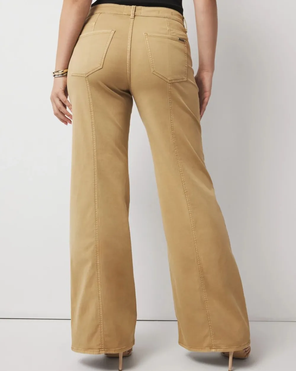 Curvy High-Rise Pret Double Pocket Wide-Leg Pant*White House Black Market Online