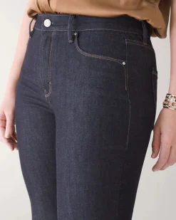 Curvy High-Rise Skinny Flare Jeans*White House Black Market Fashion