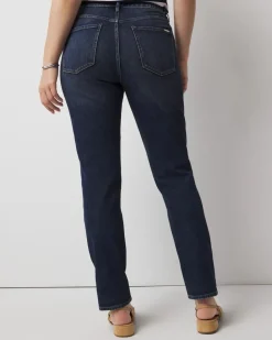 Curvy High-Rise Straight Jeans*White House Black Market Sale
