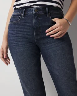 Curvy High-Rise Straight Jeans*White House Black Market Sale