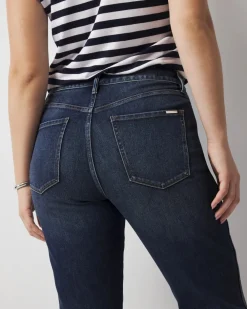 Curvy High-Rise Straight Jeans*White House Black Market Sale