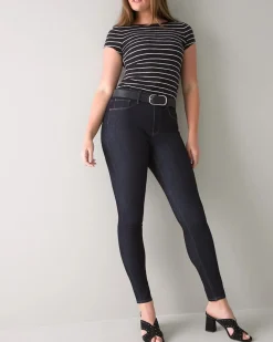 Curvy-Fit High-Rise Skinny Jeans*White House Black Market Best