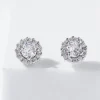 CZ Halo Stud Earrings*White House Black Market Hot