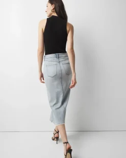 Denim Midi Skirt*White House Black Market Online