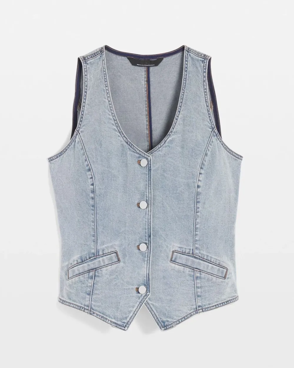 Denim Vest*White House Black Market Outlet