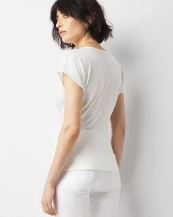 Draped Surplice Top*White House Black Market New