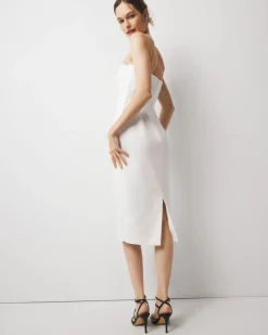 Embellished Tweed Sheath Dress*White House Black Market Fashion